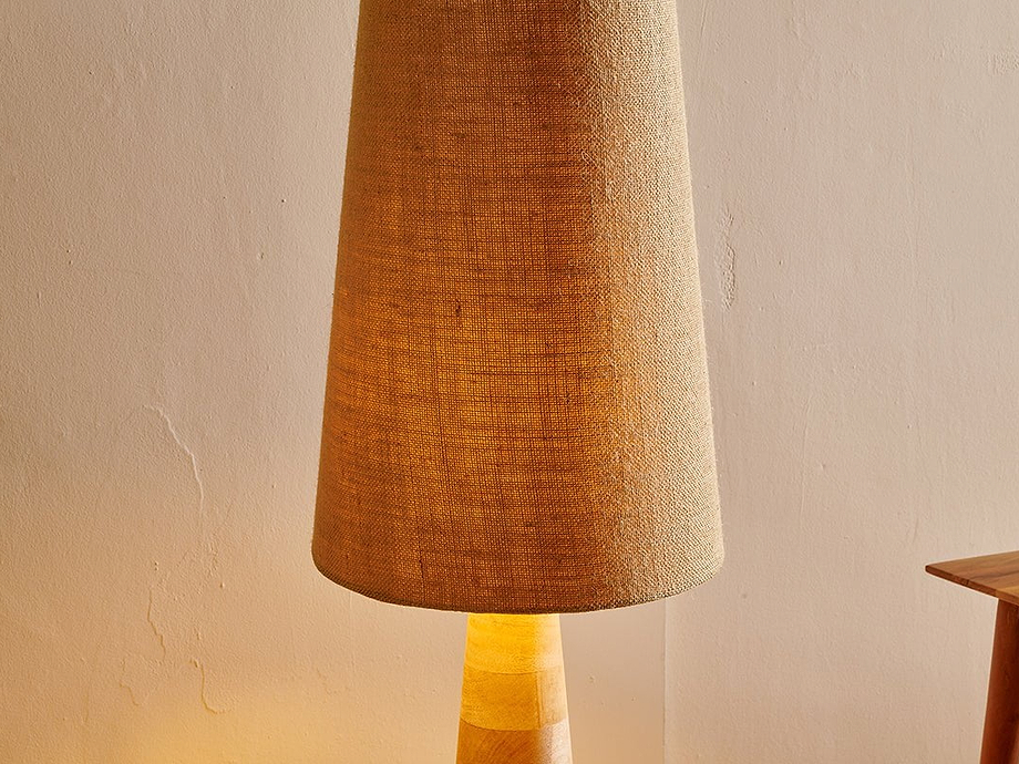 Dia Jute Tall Lampshade - Natural