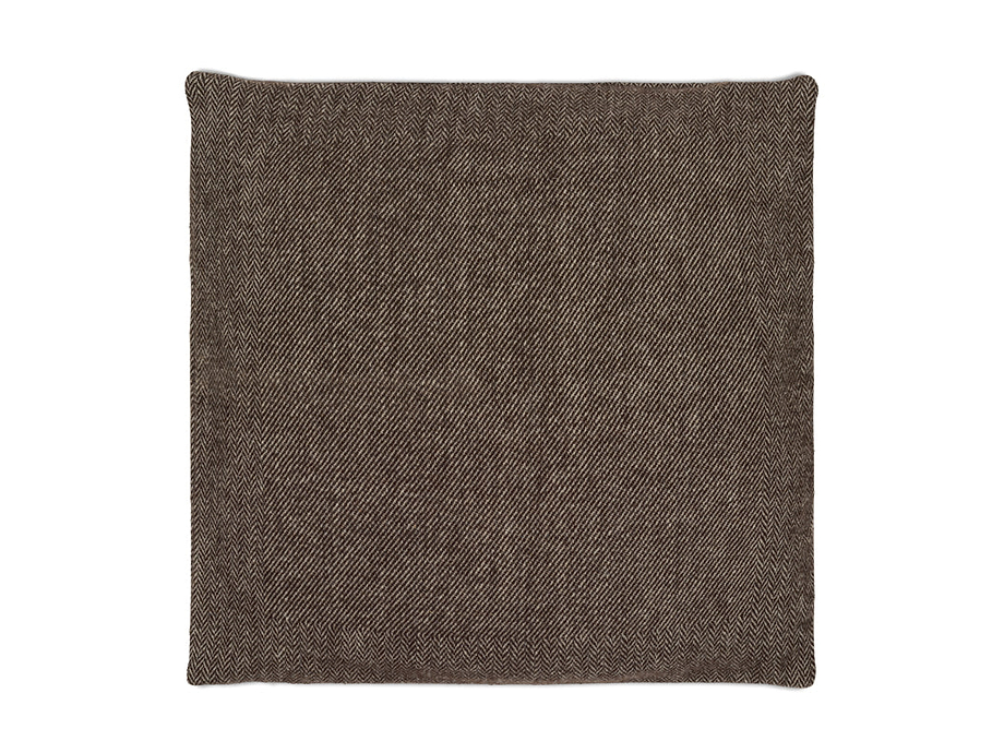 Dilli Wool Cushion Cover - Dark Brown