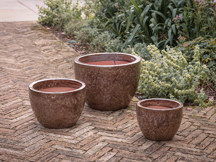 Dunai Terracotta Planter - Brown