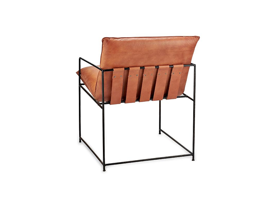 Durium Leather Lounger - Aged Tan