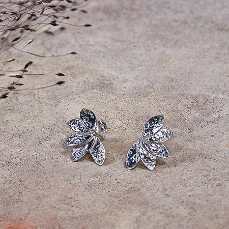 Elina Earrings - Silver