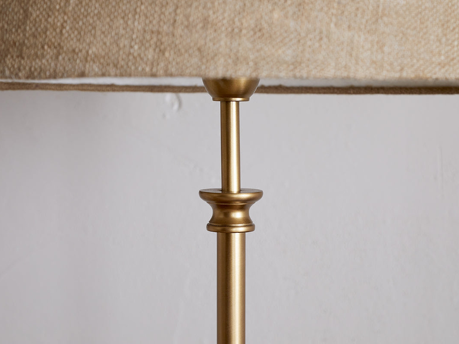 Ehadi Antique Floor Lamp - Antique Brass