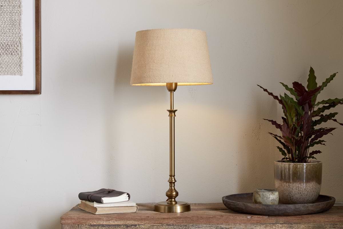 Ehadi Antique Table Lamp Antique Brass nkuku