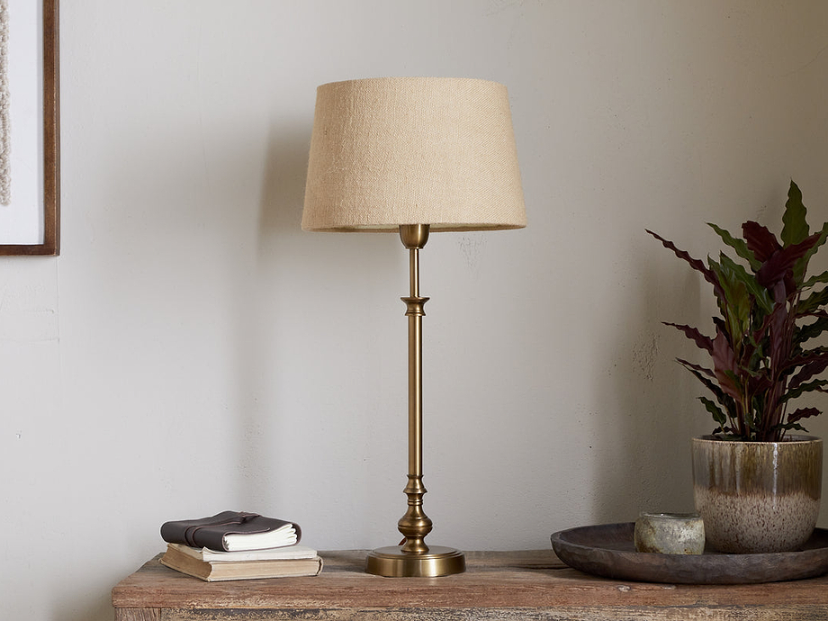 Ehadi Antique Table Lamp - Antique Brass