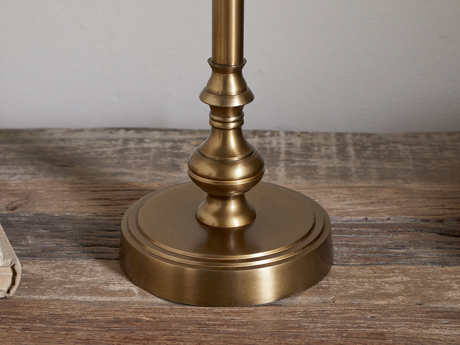 Ehadi Antique Table Lamp - Antique Brass