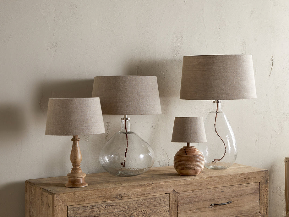 Embaata Linen Lampshade - Natural