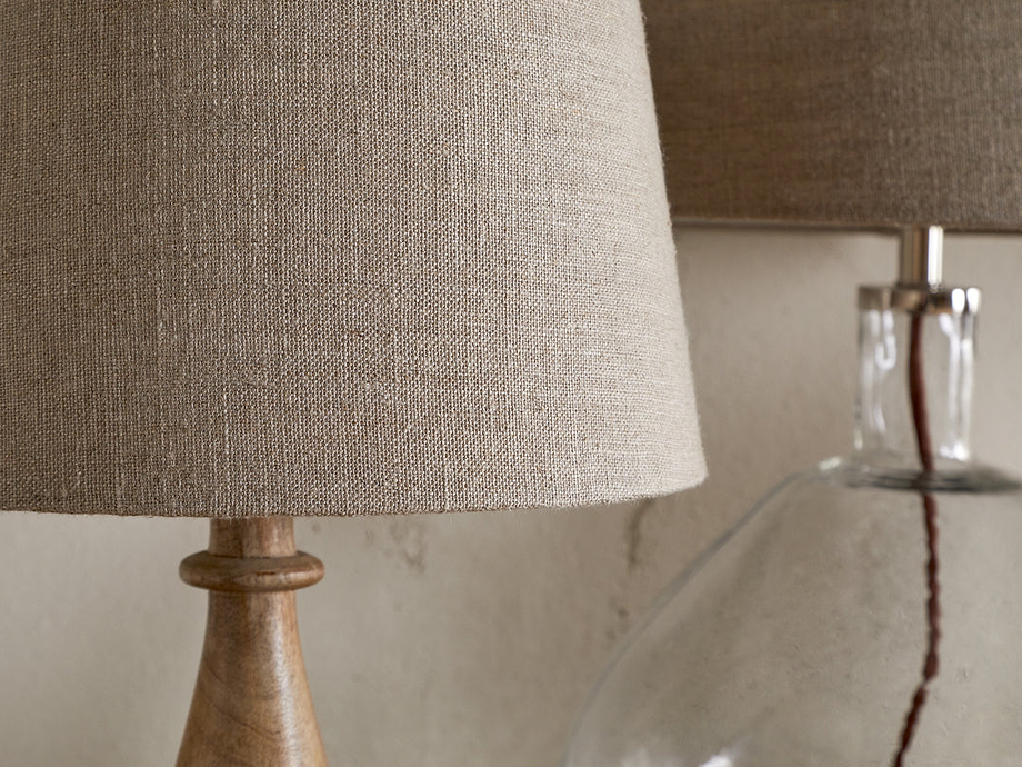 Embaata Linen Lampshade - Natural