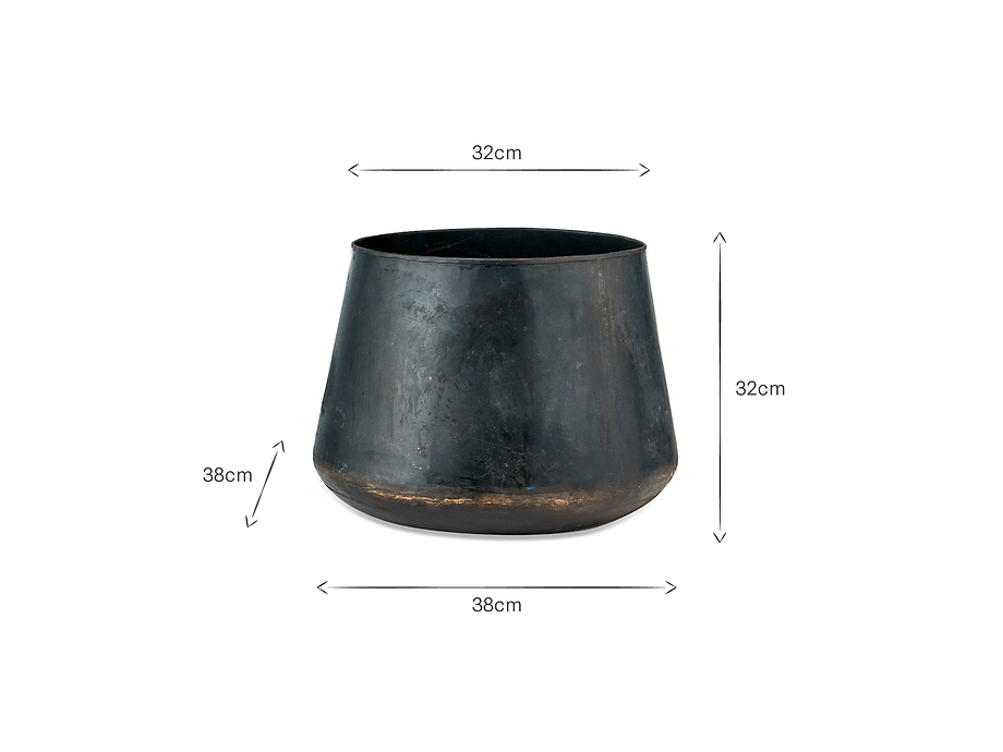 Endo Reclaimed Iron Planter