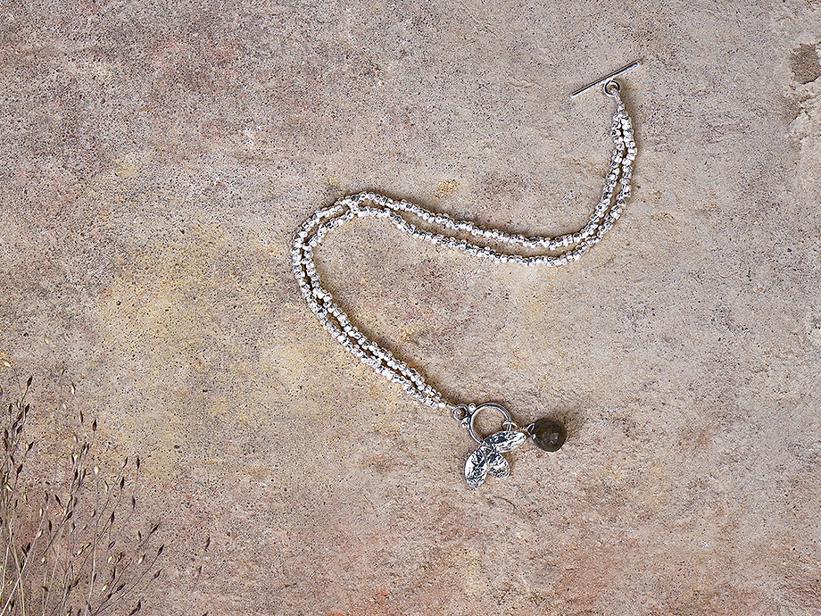Elina Labradorite Bracelet - Silver