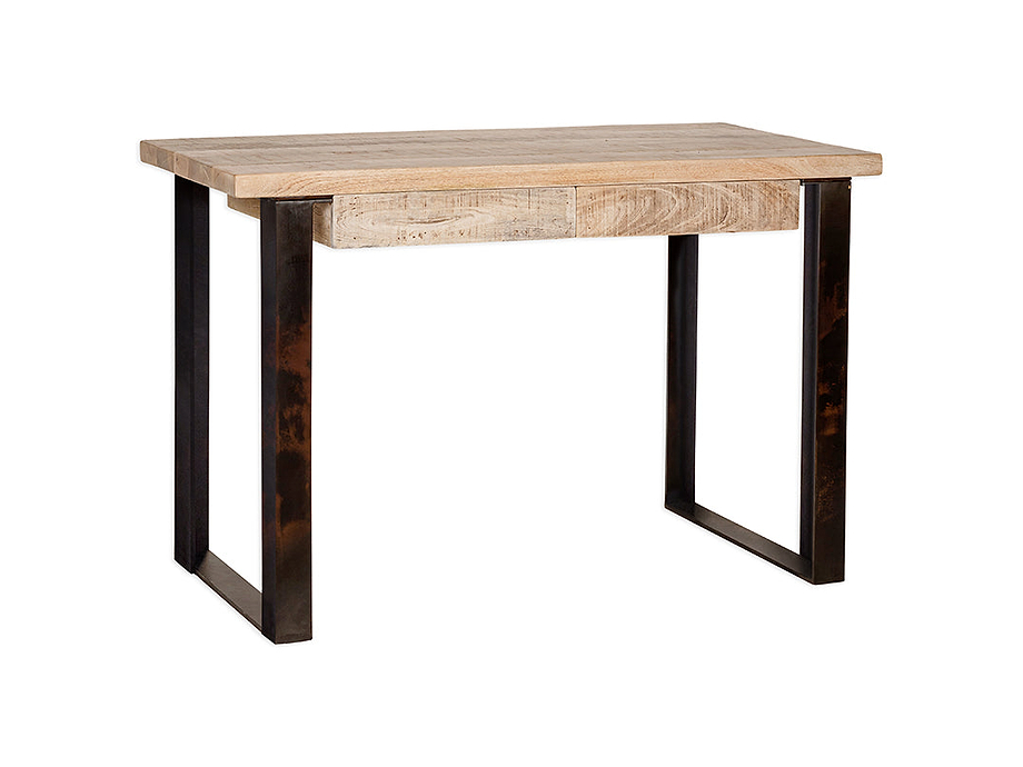 Fia Mango Wood Desk - Natural