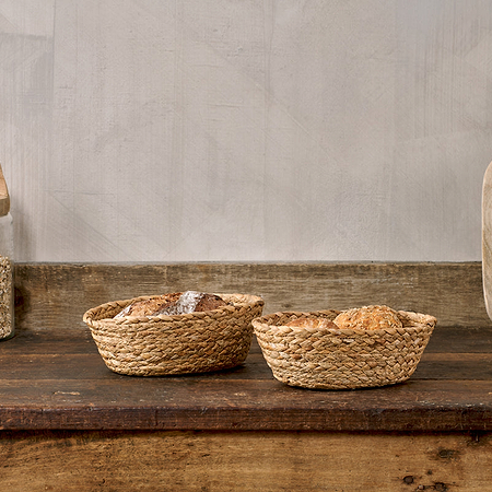 Giti Bread Baskets - Natural (Set of 2)