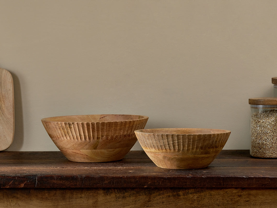 Gavivi Mango Wood Bowl - Natural