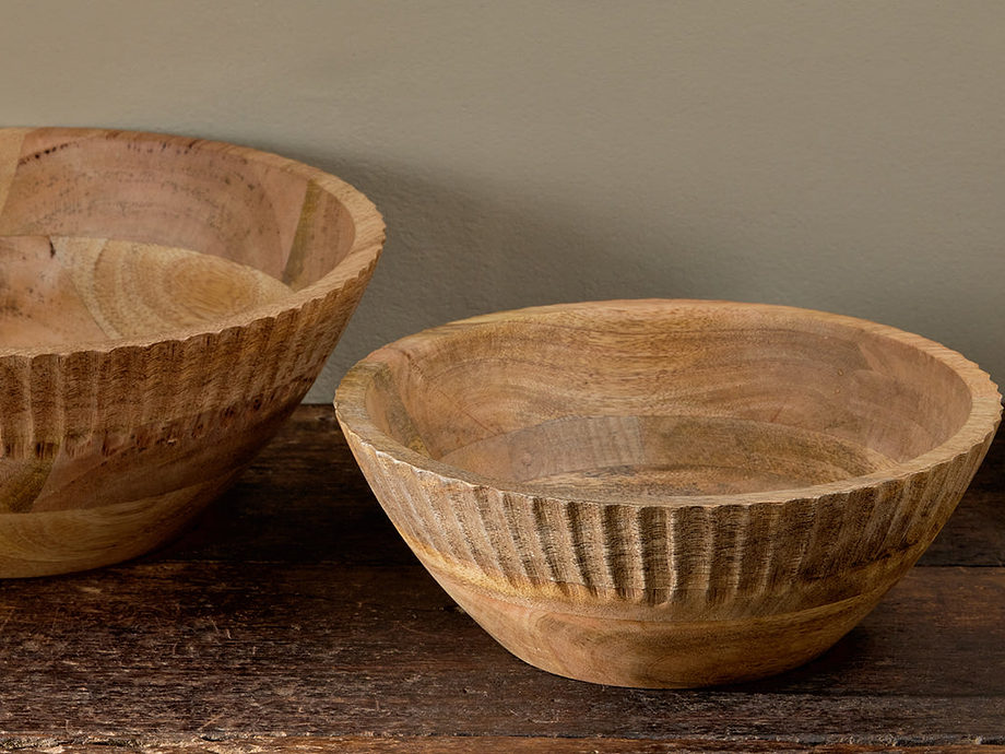 Gavivi Mango Wood Bowl - Natural