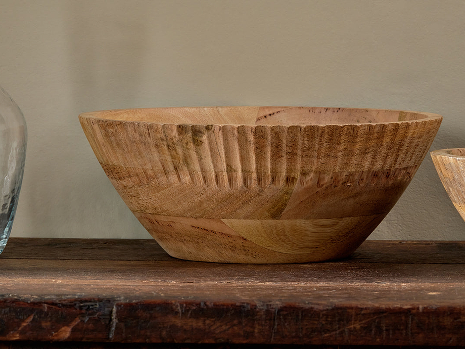 Gavivi Mango Wood Bowl - Natural