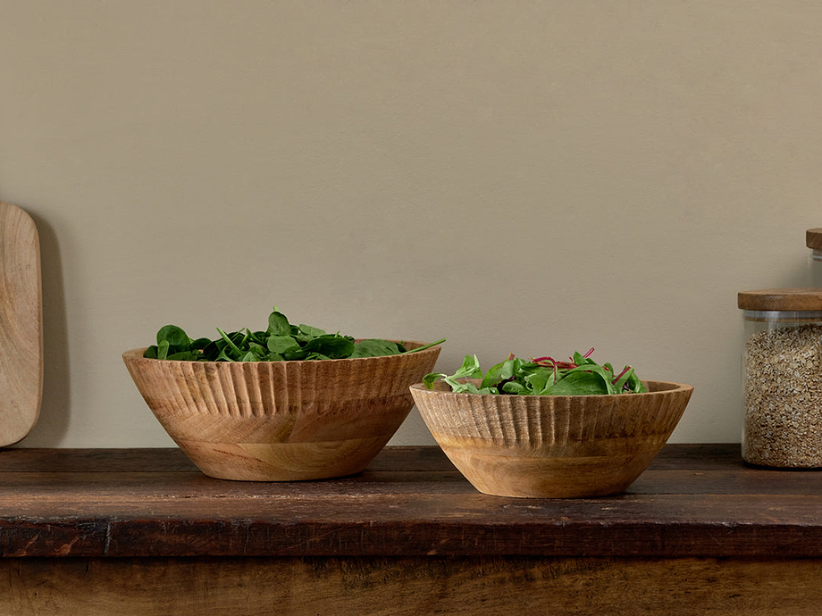 Gavivi Mango Wood Bowl - Natural