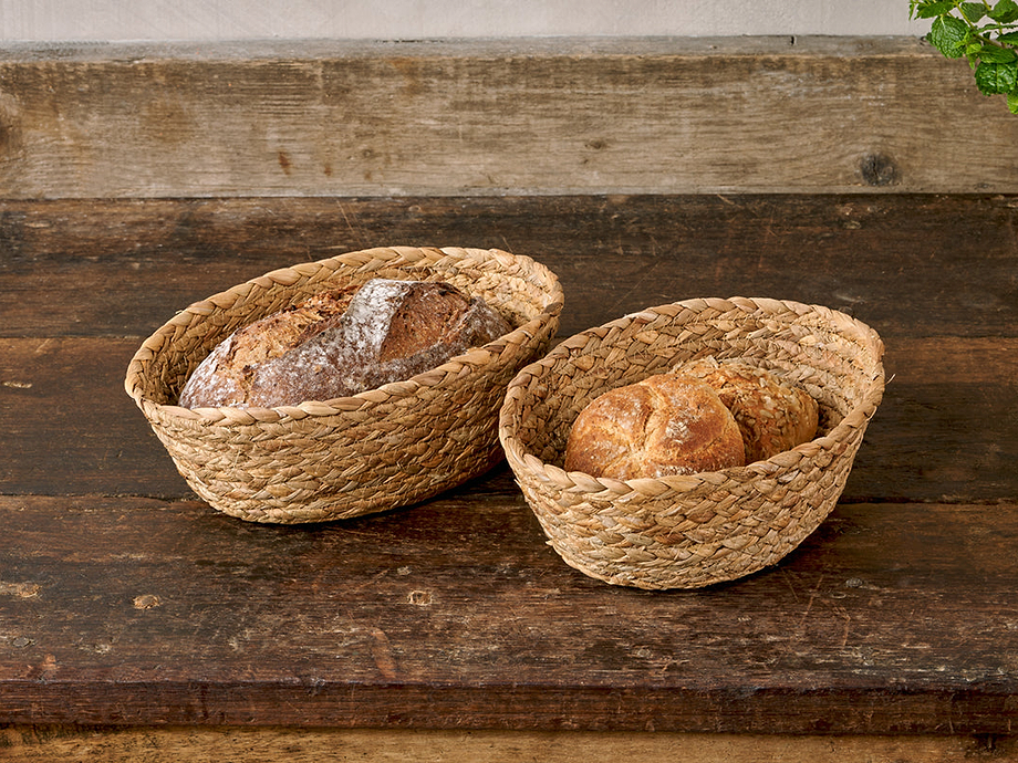 Giti Bread Baskets - Natural (Set of 2)