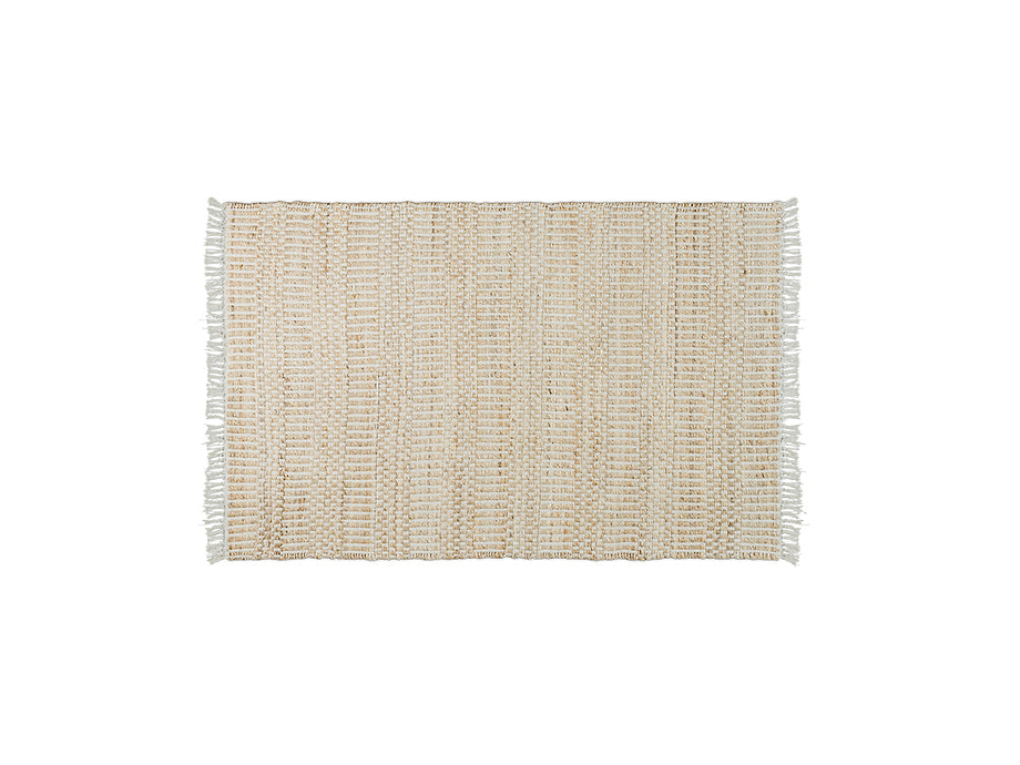 Gitika Cotton & Hemp Rug - Natural