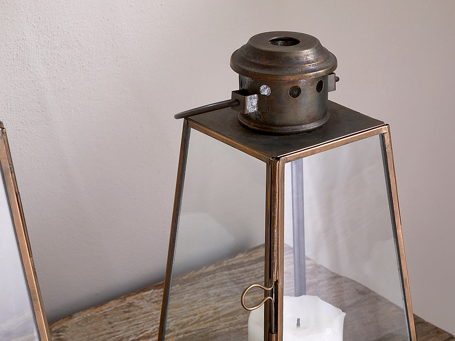 Giva Lantern - Antique Brass