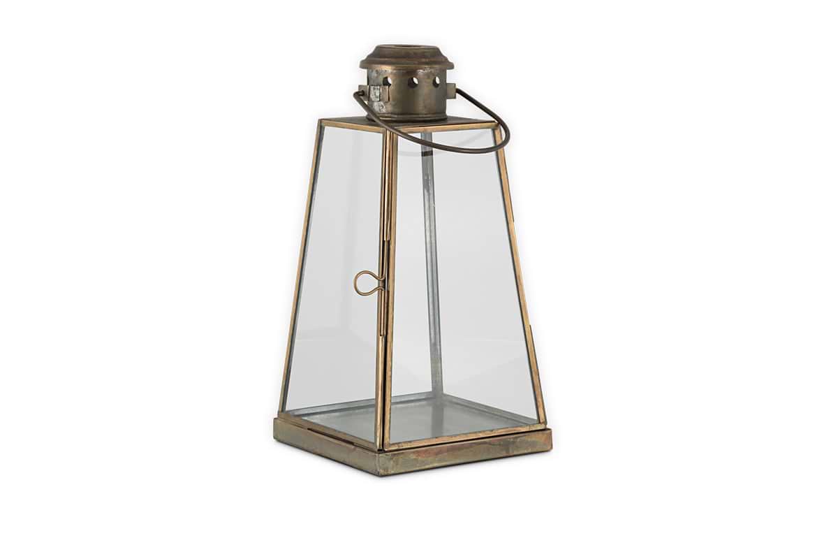 Giva Lantern - Antique Brass