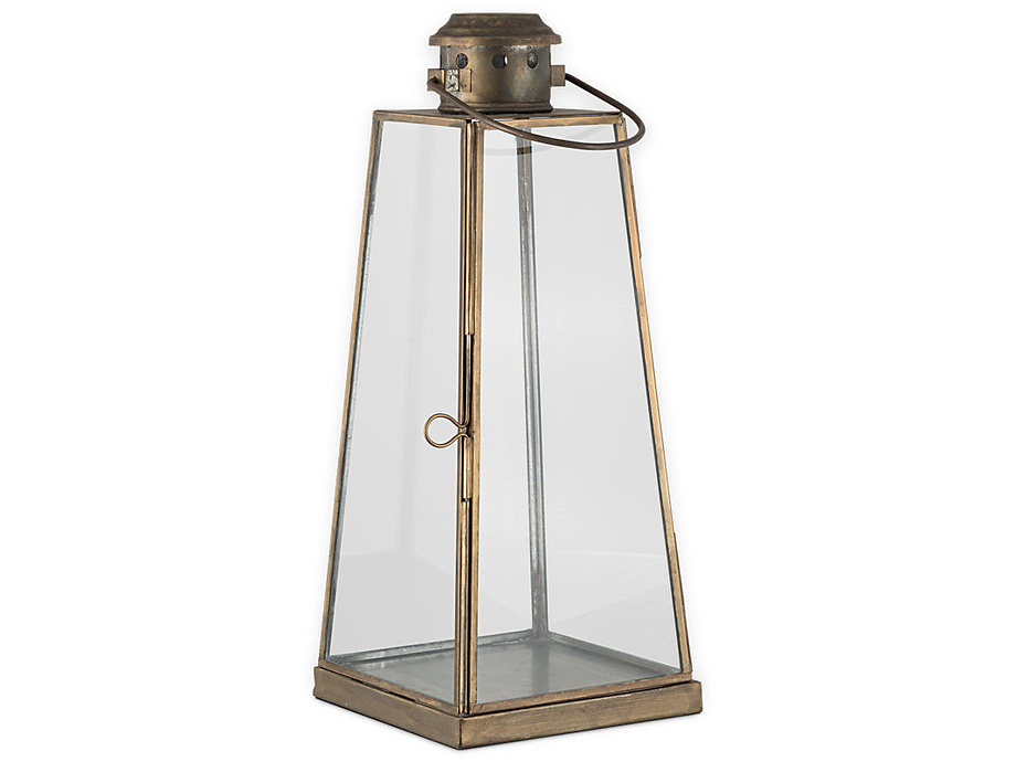 Giva Lantern - Antique Brass