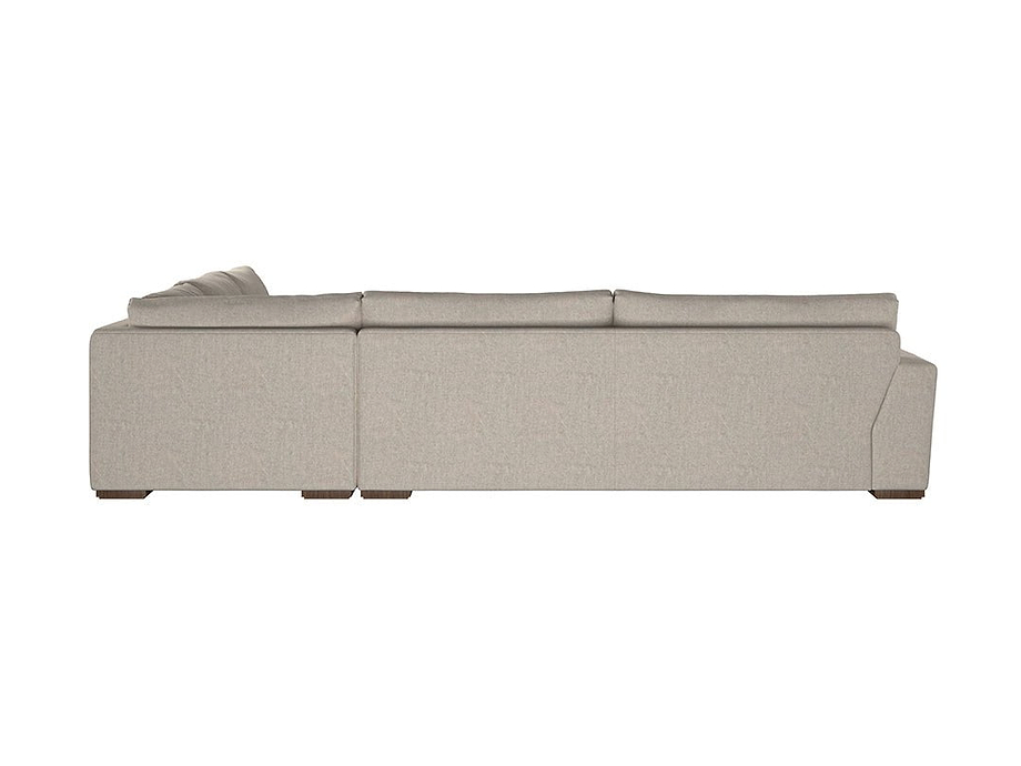 Guddu Grand Right Hand Corner Sofa - Brera Linen Natural