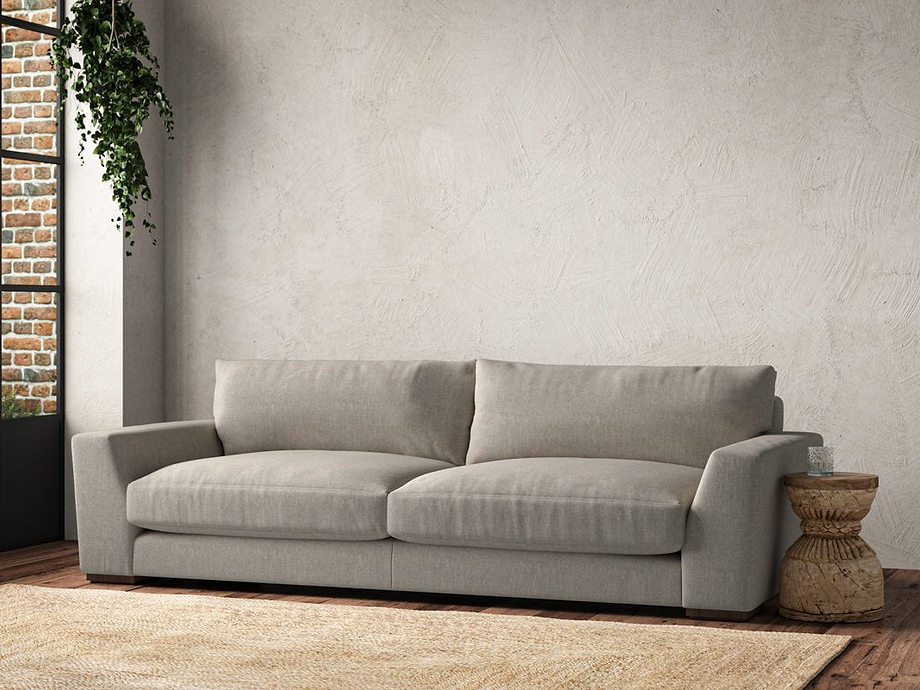 Guddu Grand Sofa - Brera Linen Natural