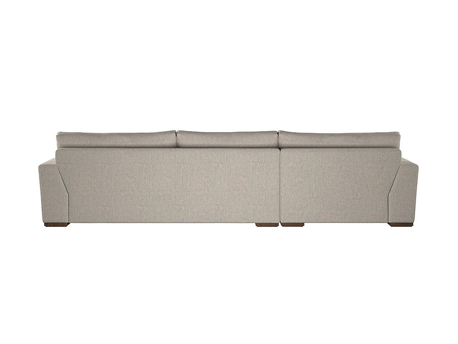 Guddu Large Left Hand Chaise Sofa - Brera Linen Natural