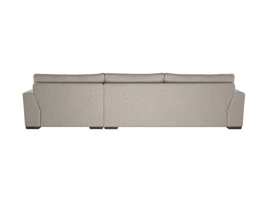 Guddu Large Right Hand Chaise Sofa - Brera Linen Natural