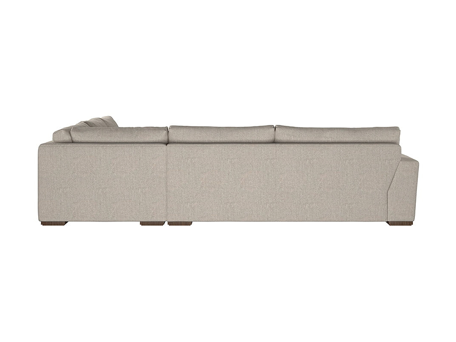 Guddu Large Right Hand Corner Sofa - Brera Linen Natural