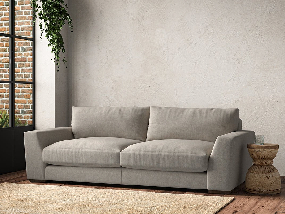 Guddu Large Sofa - Brera Linen Natural