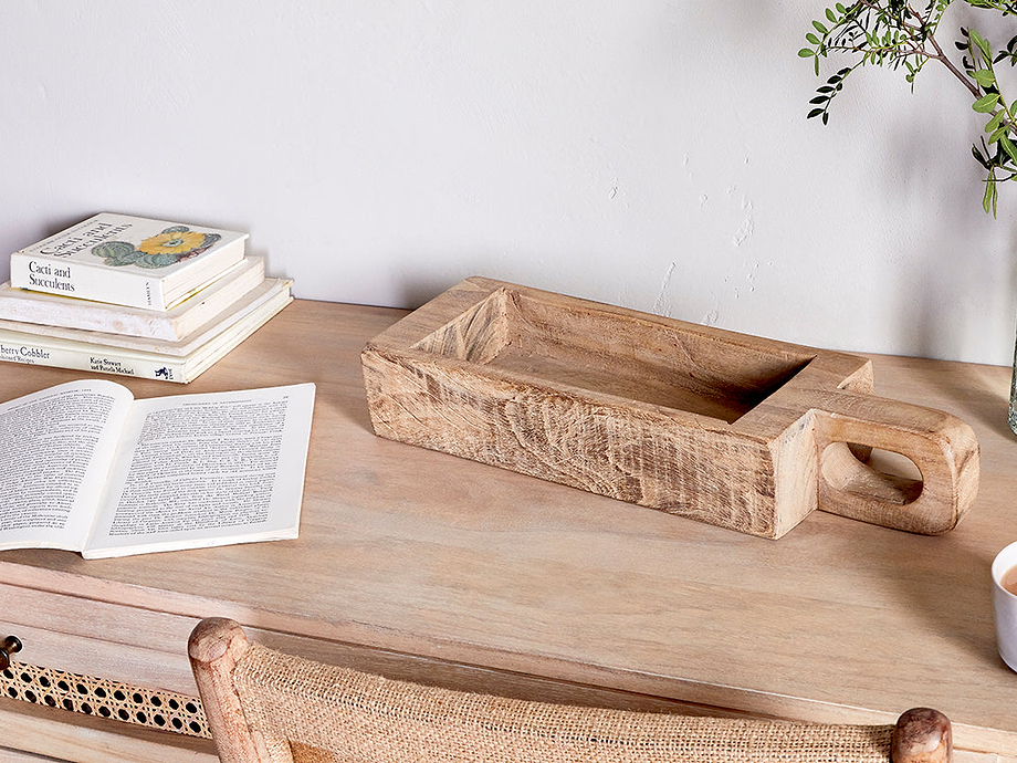 Hanwa Reclaimed Wood Traditional Storage Pot
