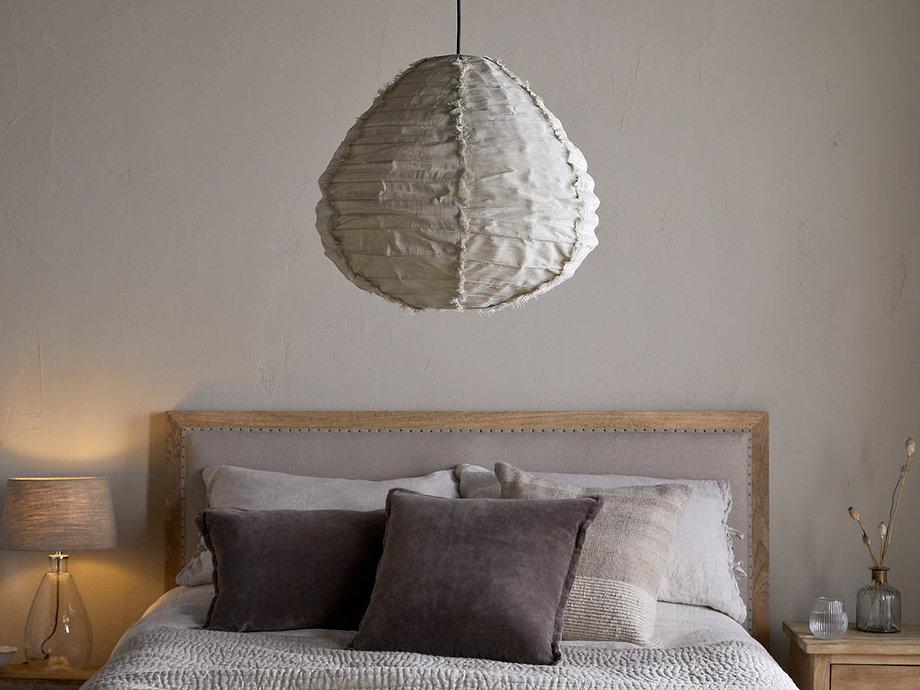 Hirana Linen Lampshade - Natural - Small