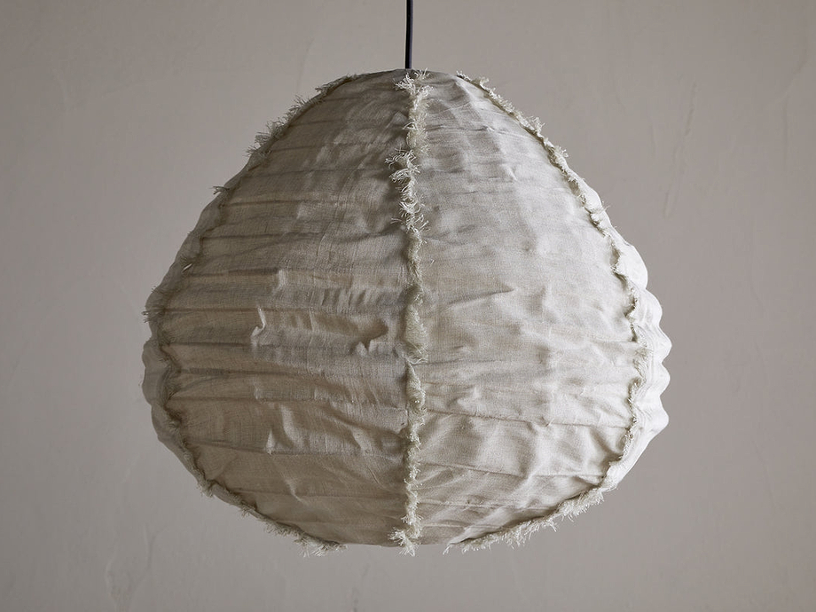 Hirana Linen Lampshade - Natural - Small