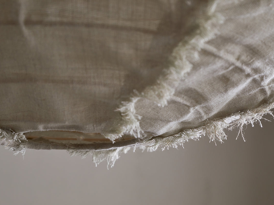 Hirana Linen Lampshade - Natural - Small