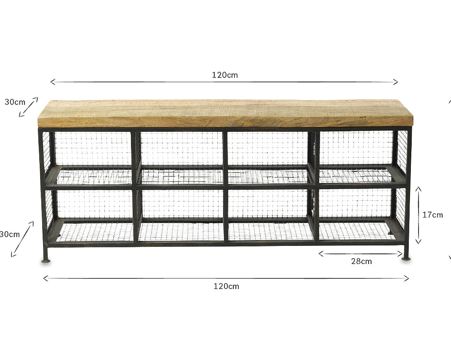 Hasa Industrial Storage Bench