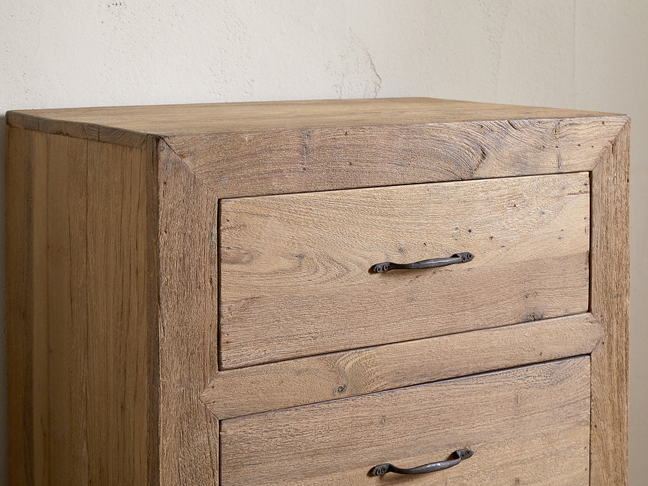 Iya Reclaimed Wood Chest of Drawers - Natural - Small