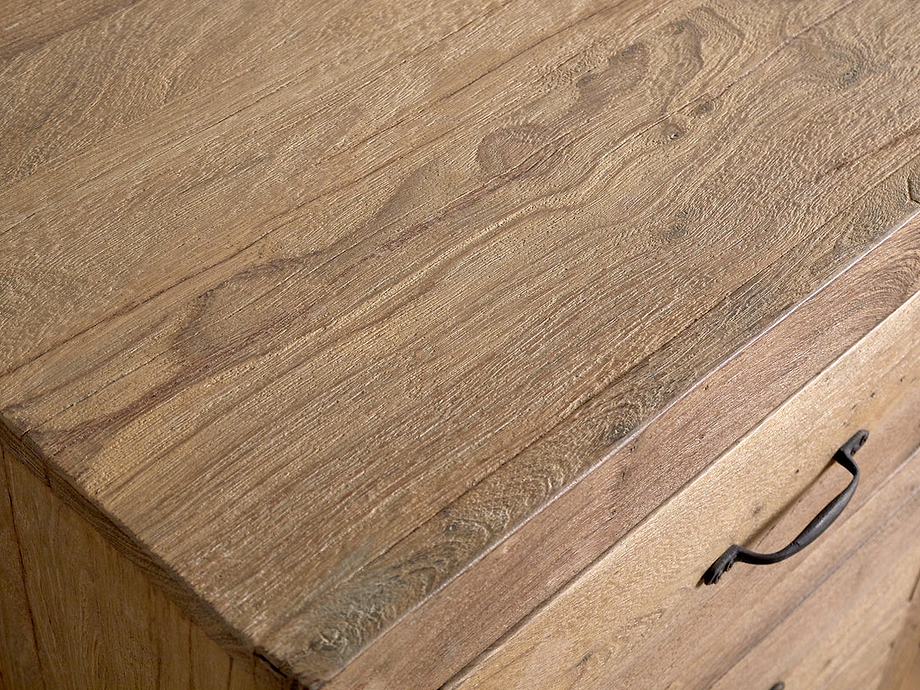 Iya Reclaimed Wood Chest of Drawers - Natural - Small