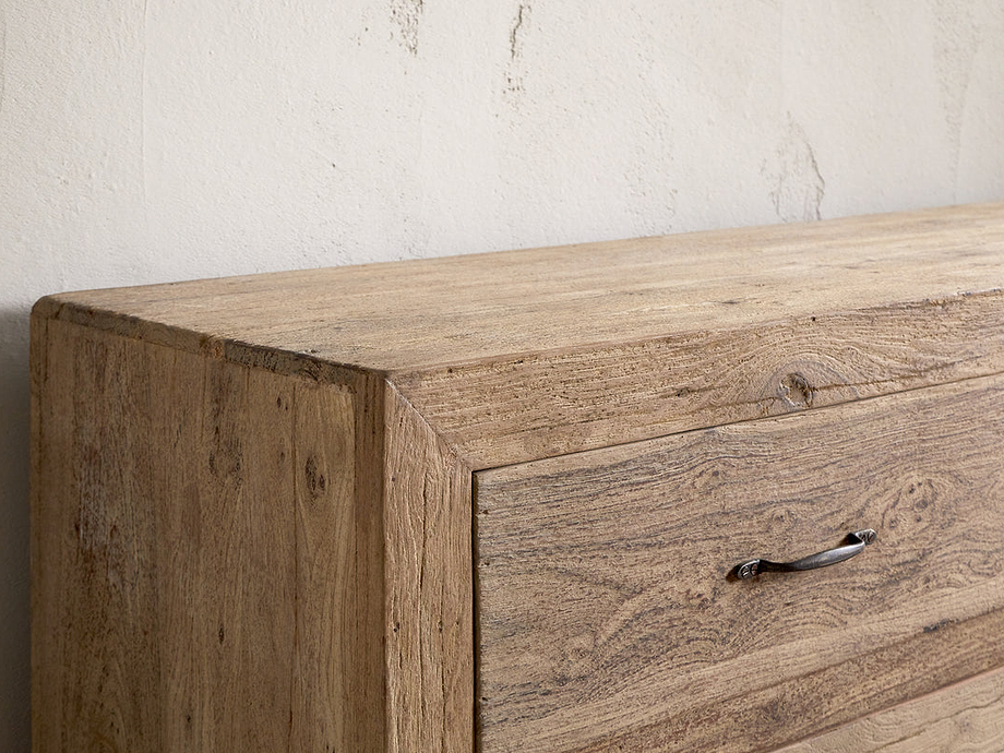 Iya Reclaimed Wood Chest of Drawers - Natural - Large