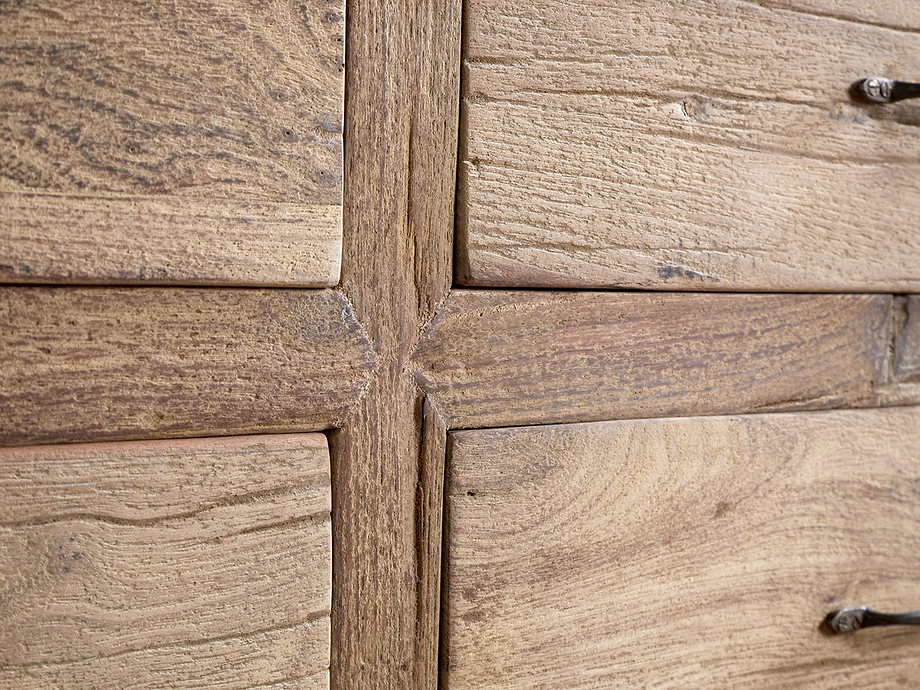 Iya Reclaimed Wood Chest of Drawers - Natural - Large