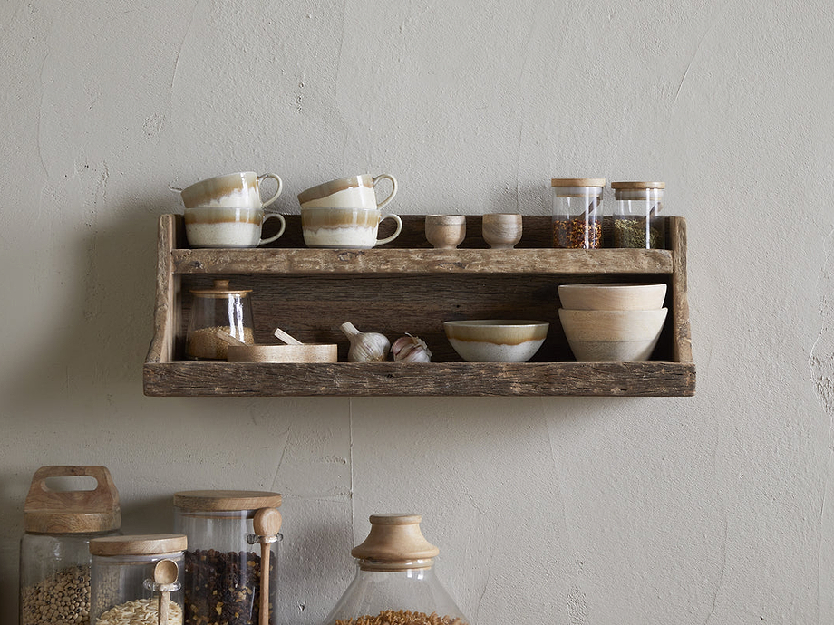 Ibo Reclaimed Wood Storage Shelf - Natural
