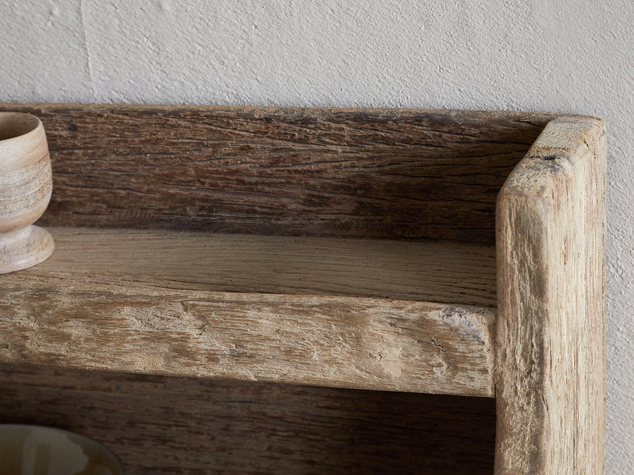 Ibo Reclaimed Wood Storage Shelf - Natural