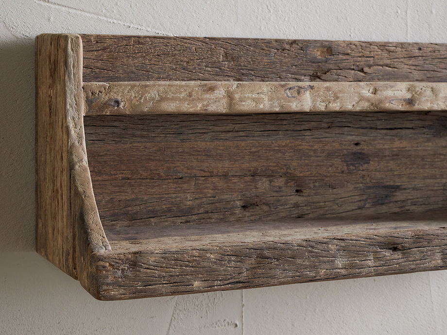 Ibo Reclaimed Wood Storage Shelf - Natural