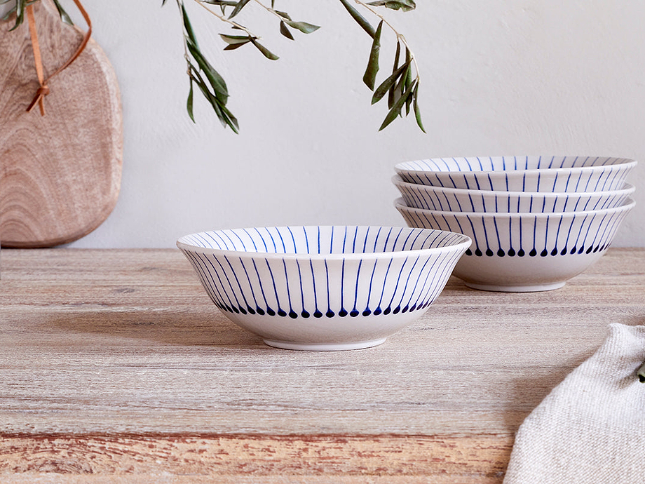 Iba Cereal Bowl - Indigo