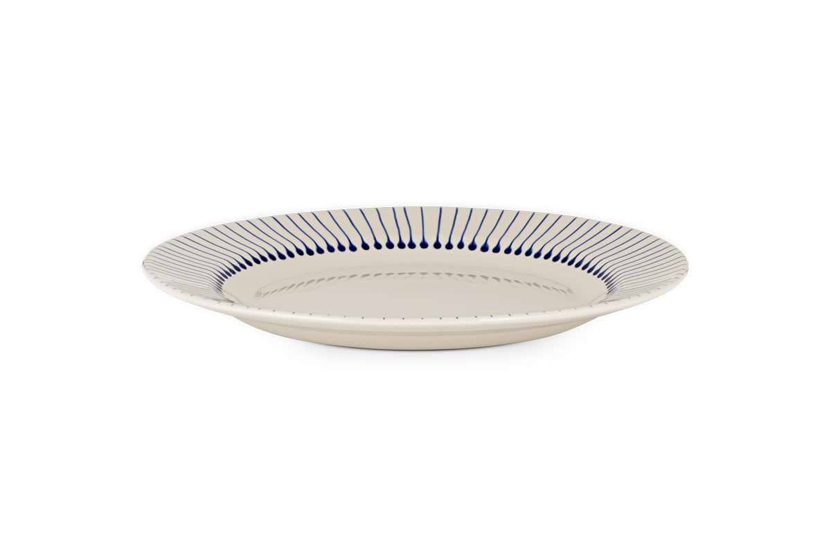 Iba Dinner Plate - Indigo