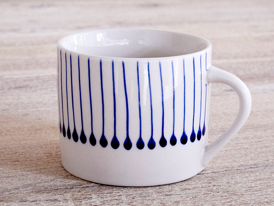 Iba Mug - Indigo - Small (Set of 2)