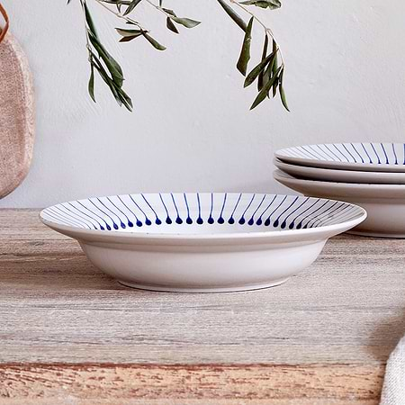 Iba Pasta Bowl - Indigo-nkuku