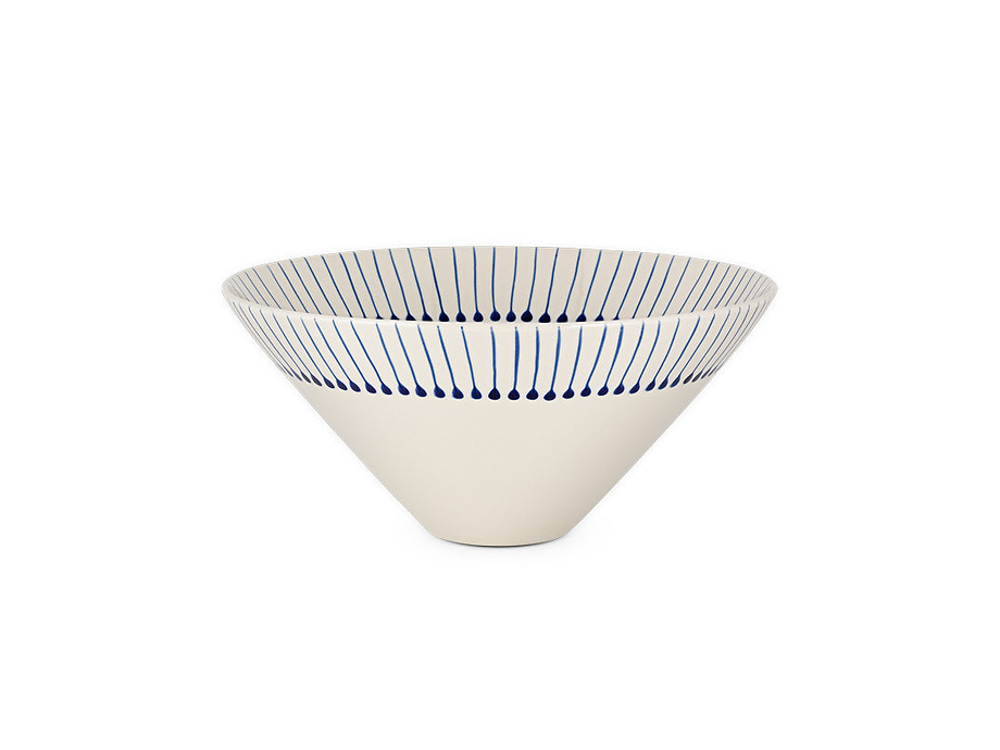 Iba Serving Bowl - Indigo