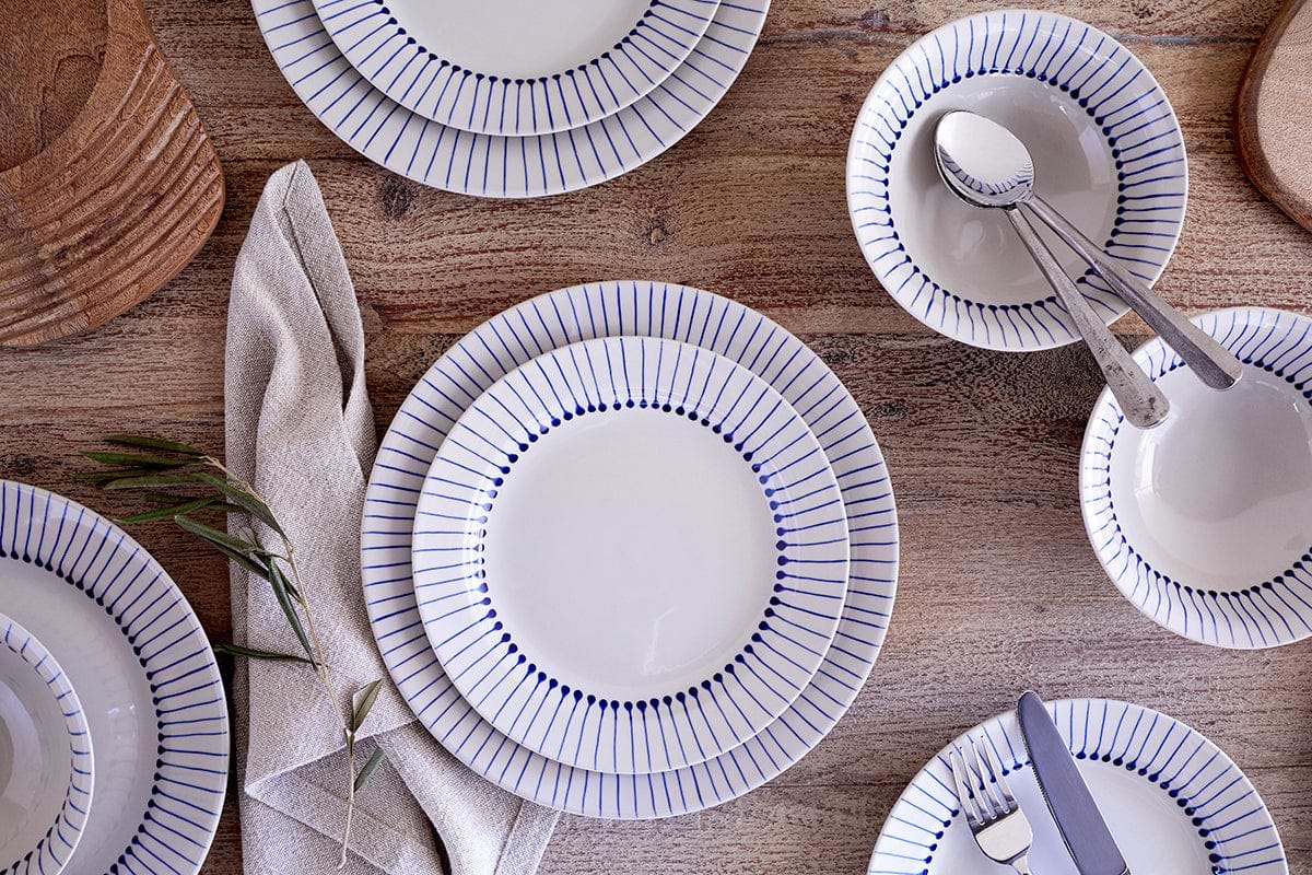 Iba Side Plate - Indigo