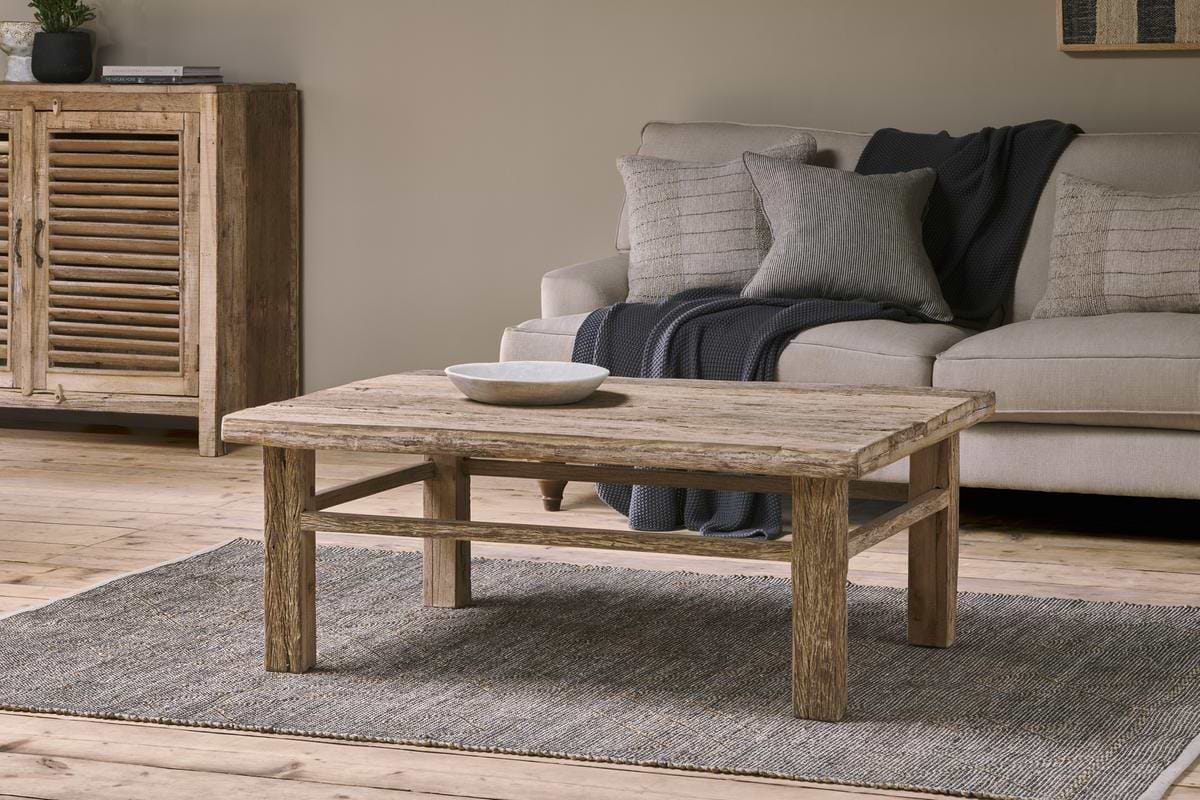 Ibo Reclaimed Wood Coffee Table Natural