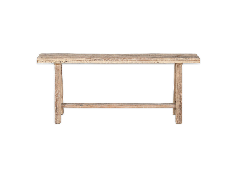 Ibo Reclaimed Wood Long Bench - Natural